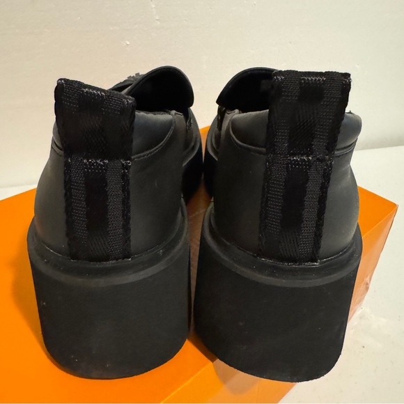 Rocket Dog Black Platform Loafers with Tassels - Picture 3 of 15